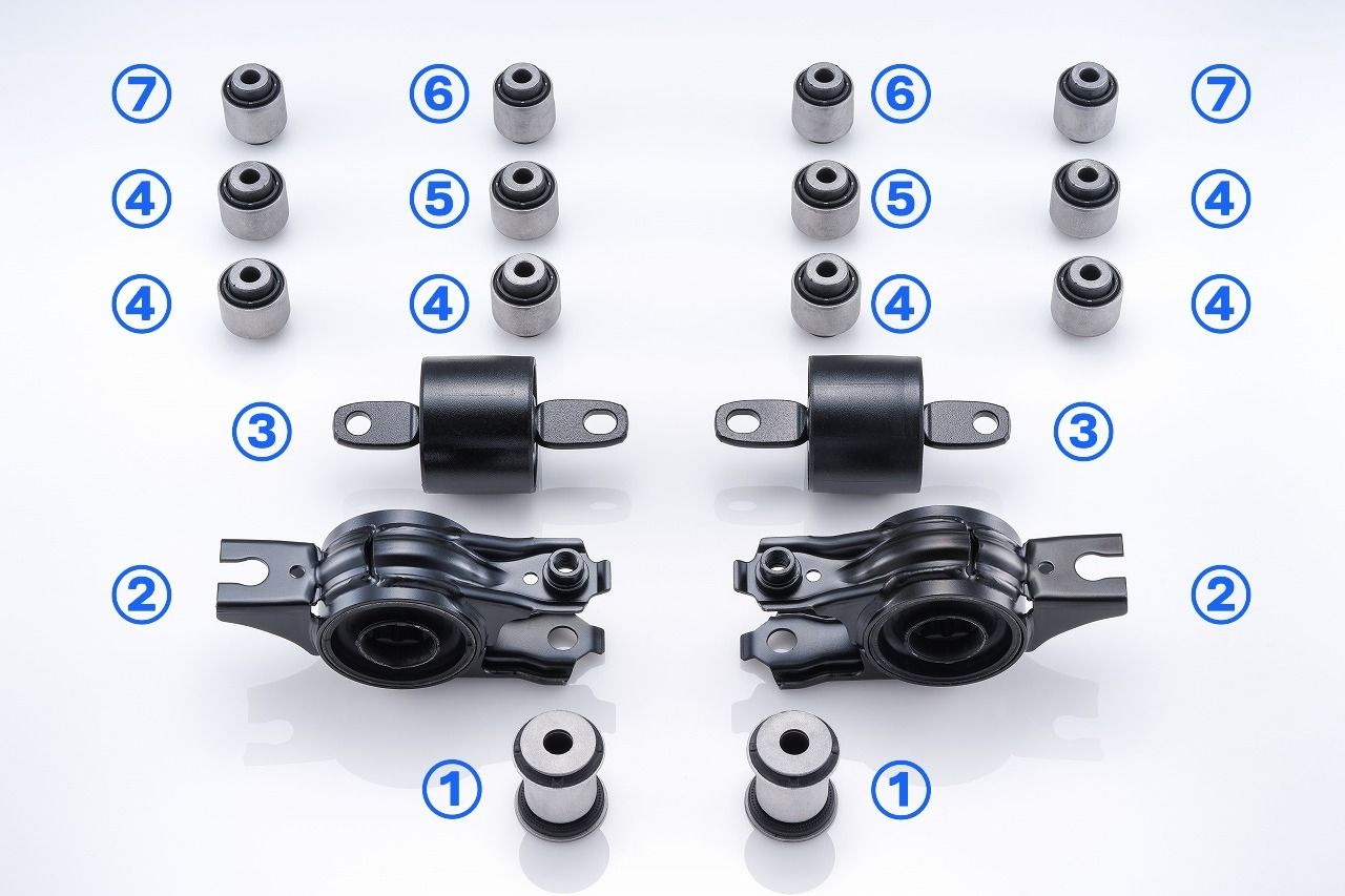 Spoon Full Suspension Bushing Kit 2023-2026 Honda Civic Type R