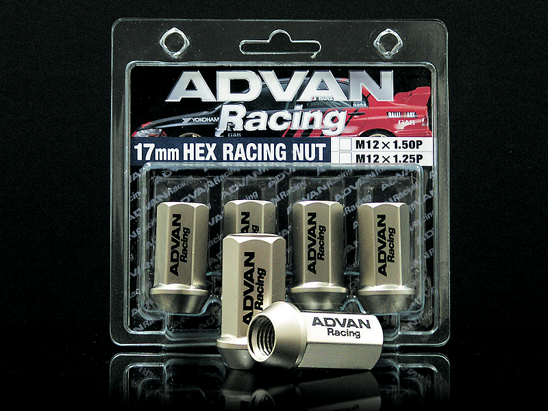 Advan Lug Nut 12X1.50 (Gold) - 4 Pack