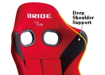 Bride GIAS III Reclining Seat - Red / Aramid Black Carbon Shell