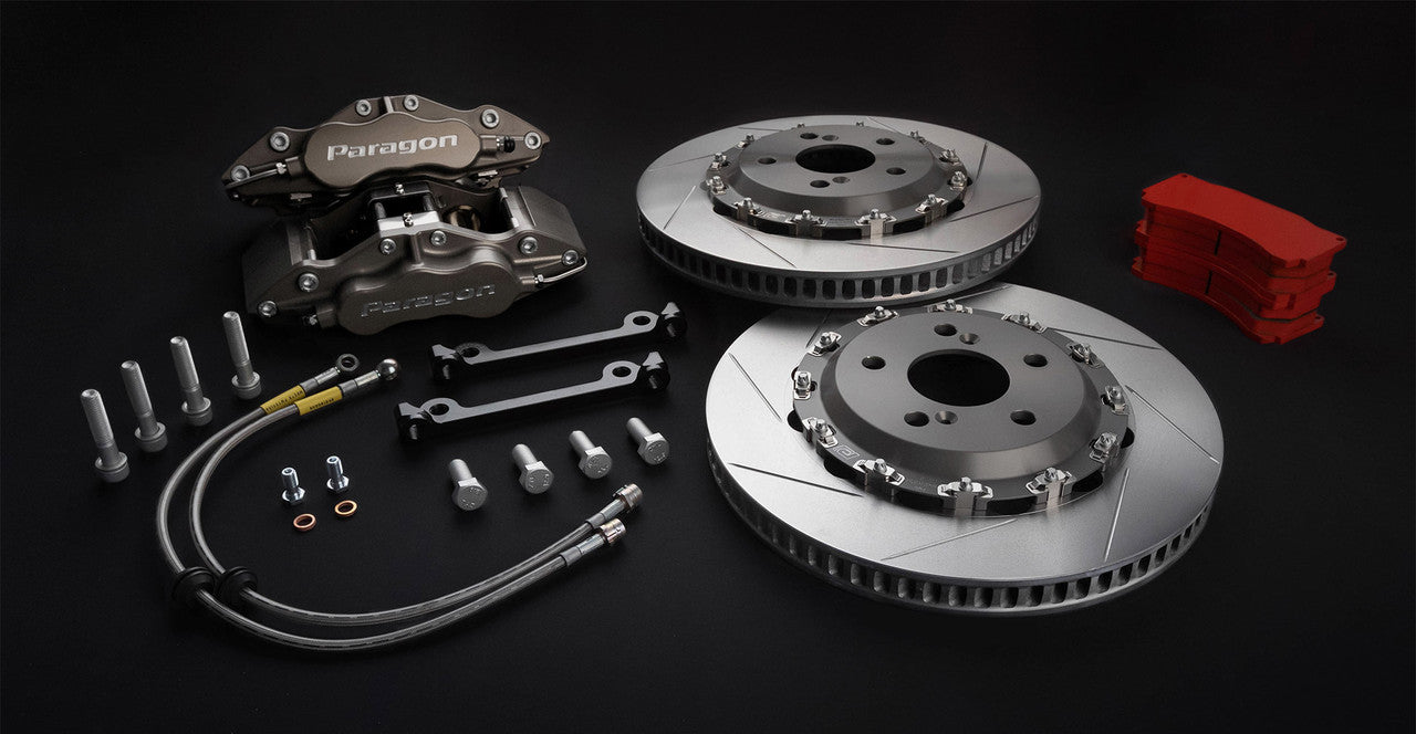 Paragon Track Performance Big Brake Kit (PA015 / PA035 6 piston) - Honda 8/9/10/11th Gen Civic Front / Acura Integra DE4 (Copy)