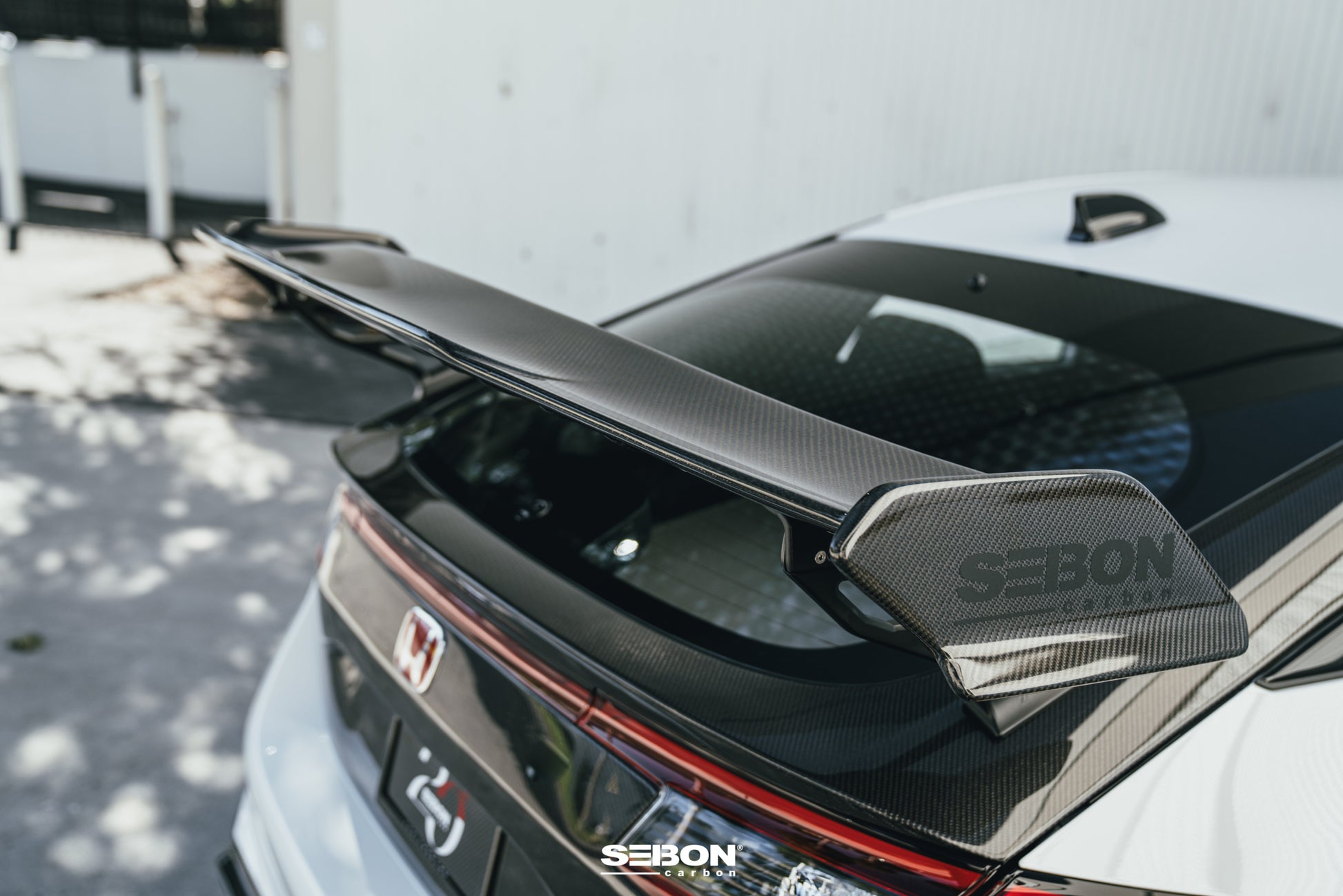 SEIBON CARBON FIBER REAR SPOILER MB-STYLE 2023+ HONDA CIVIC TYPE R FL5 ...