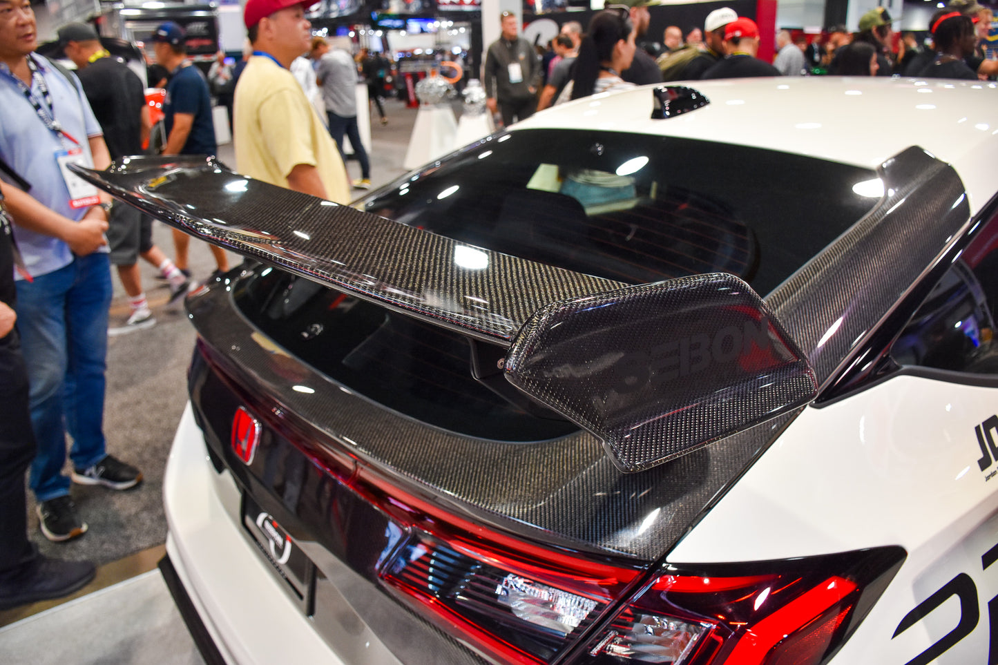 SEIBON CARBON FIBER REAR SPOILER MB-STYLE 2023+ HONDA CIVIC TYPE R FL5