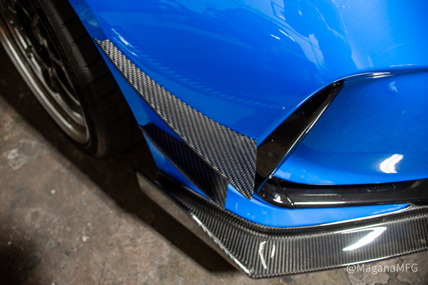 APR Performance Carbon Fiber Front Air Dam / Lip 2023+ Honda Civic Type R FL5