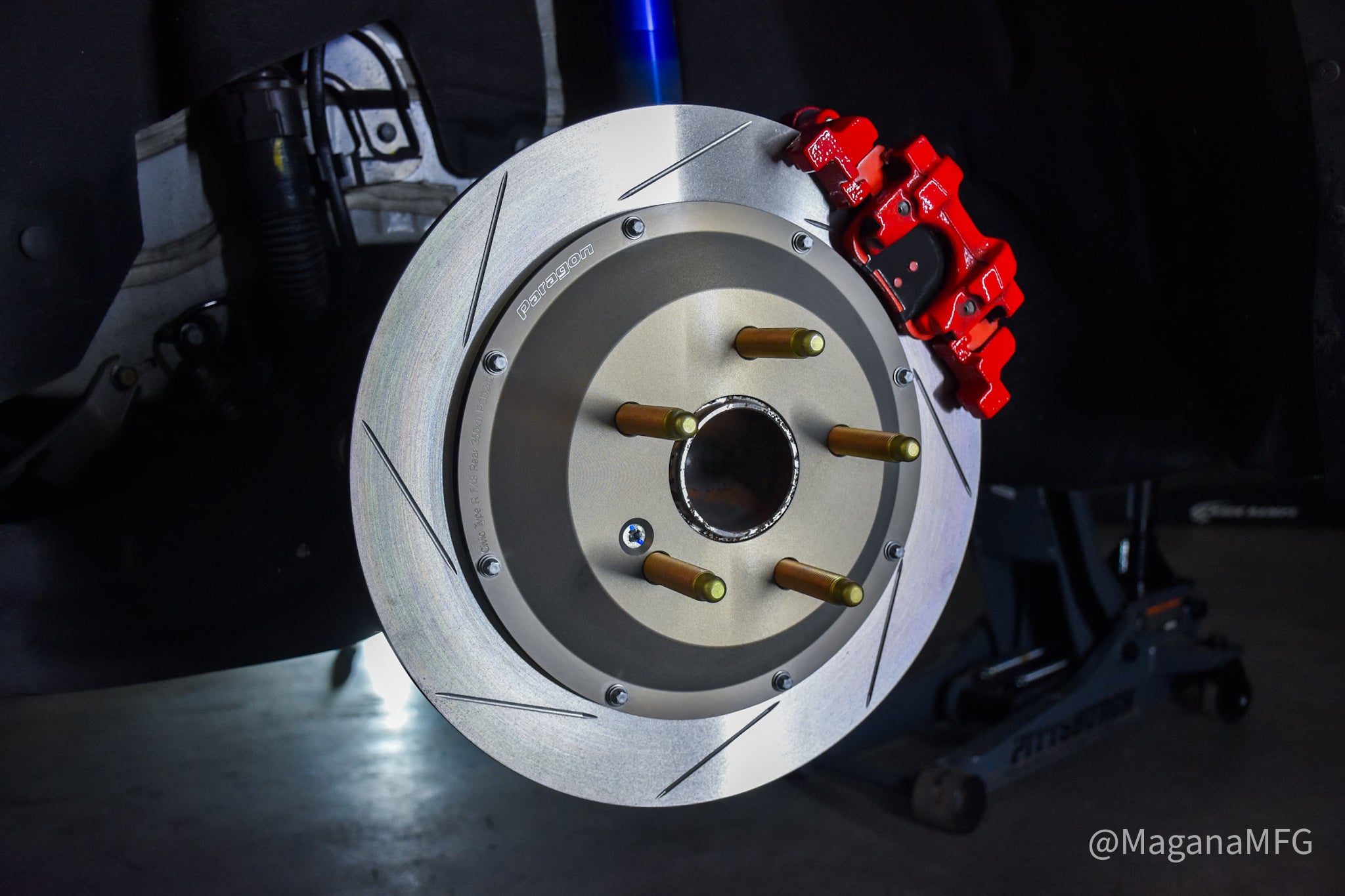 Paragon 2-piece Rotors Rear Pair 350mm x 11mm (13.78