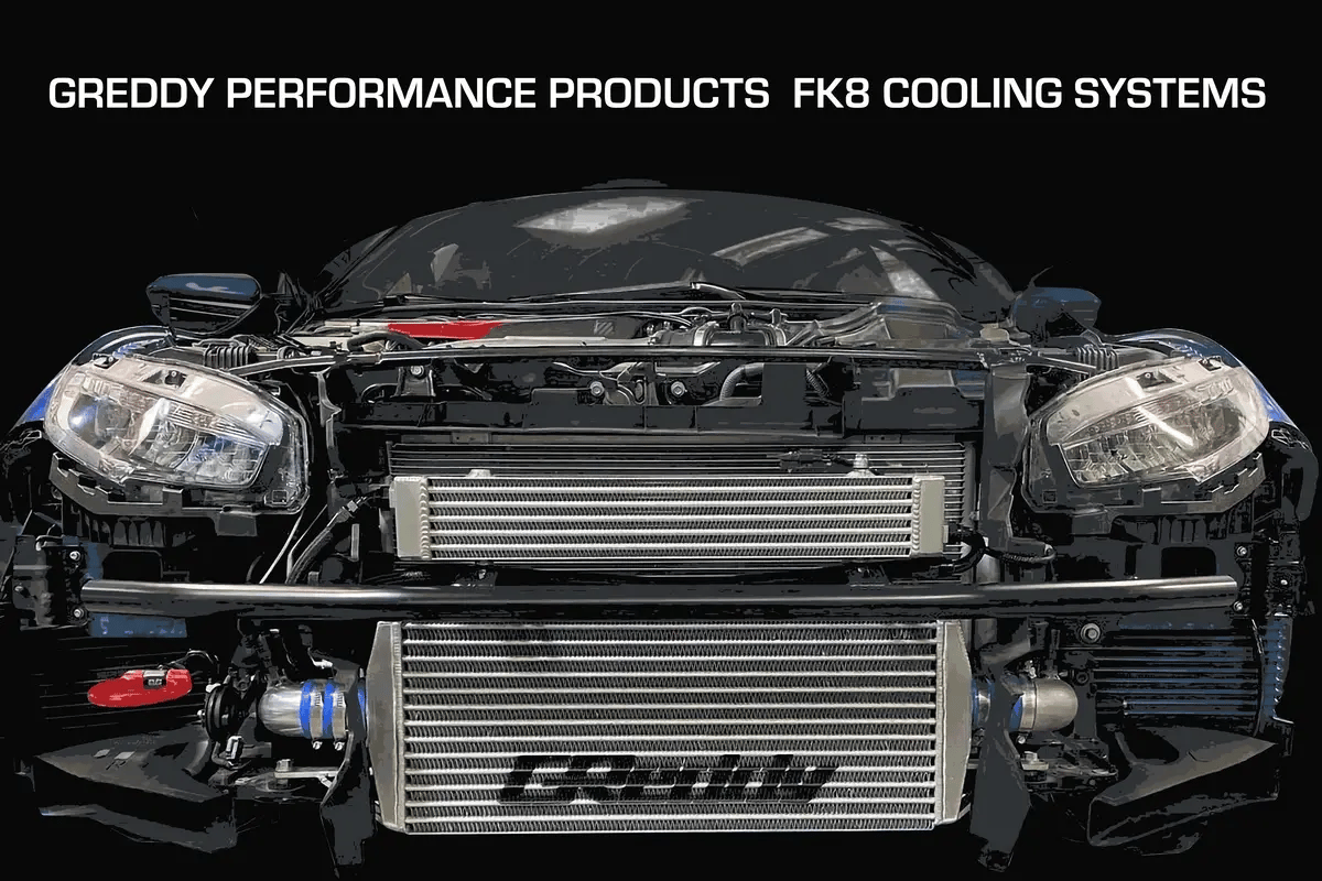 GReddy Performance Products Civic Type R Transmission Cooler Kit 2017+ Honda Civic Type R