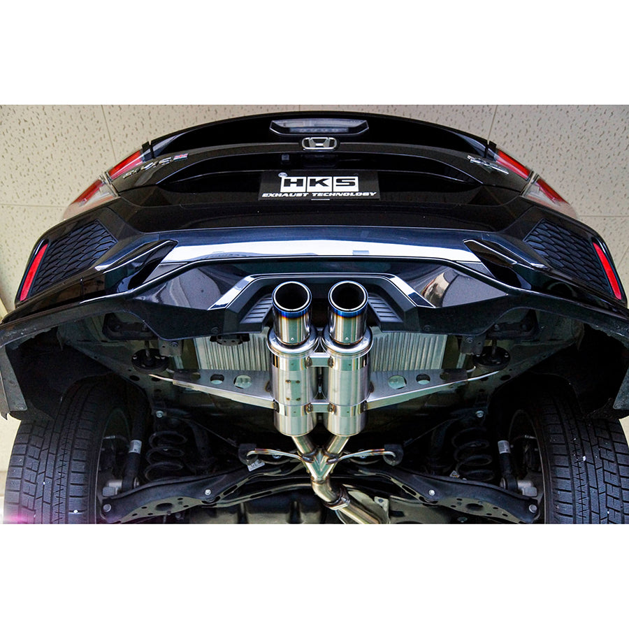 HKS Hi-Power SPEC-L2 Exhaust V2 2016-2021 Honda Civic Hatchback Sport