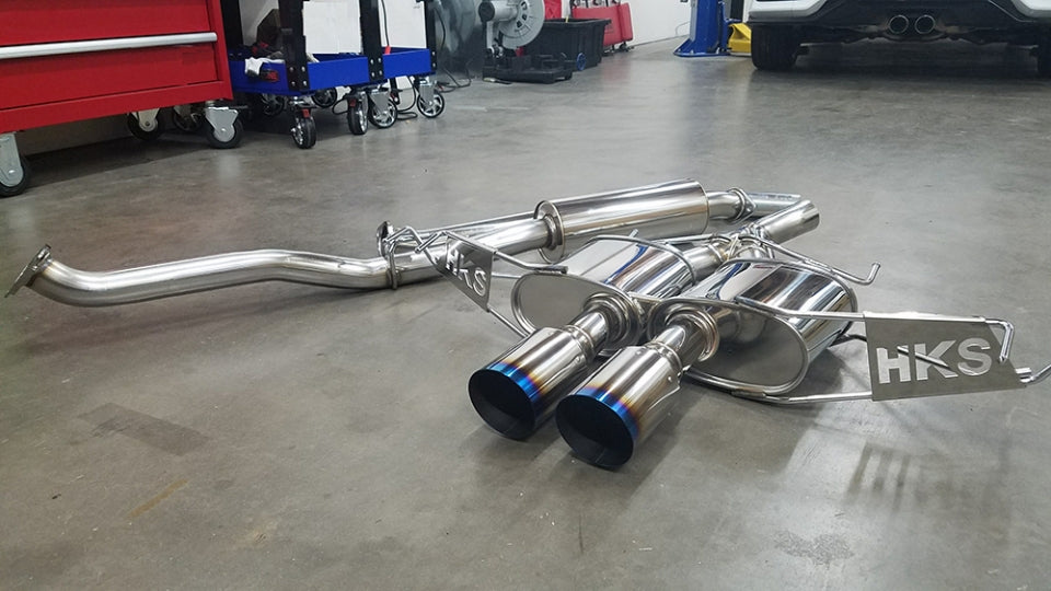 HKS Legamax Premium Exhaust 2016-2021 Honda Civic Hatchback Sport