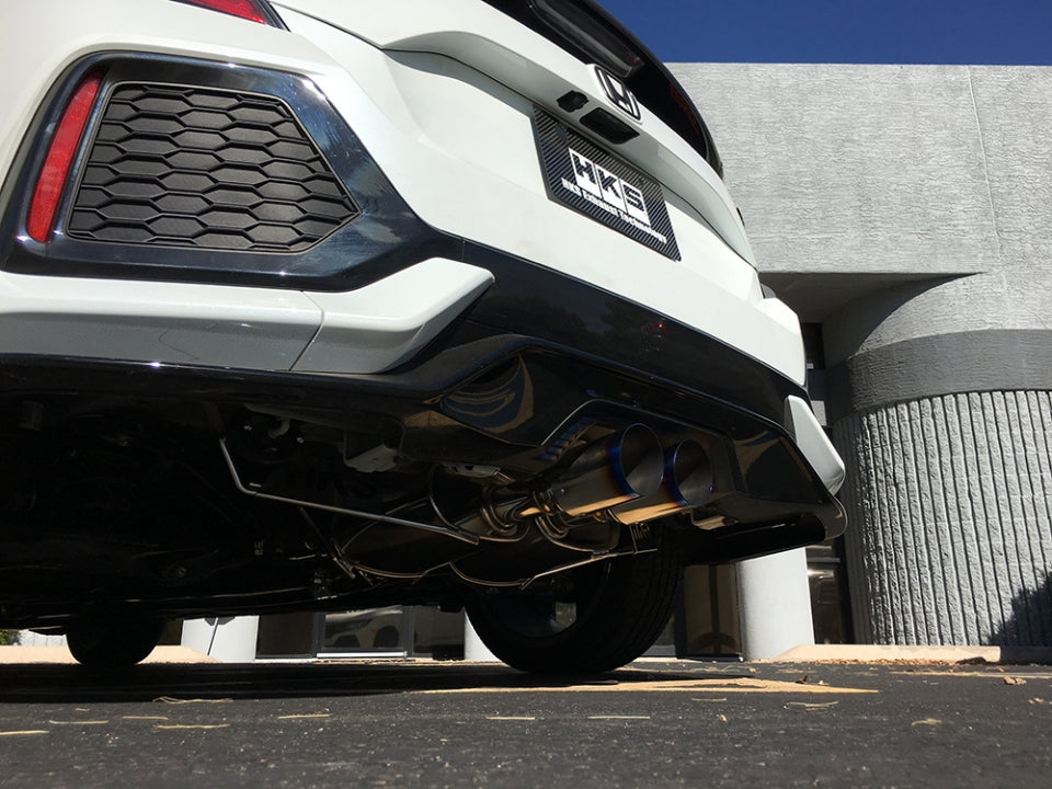 HKS Legamax Premium Exhaust 2016-2021 Honda Civic Hatchback Sport