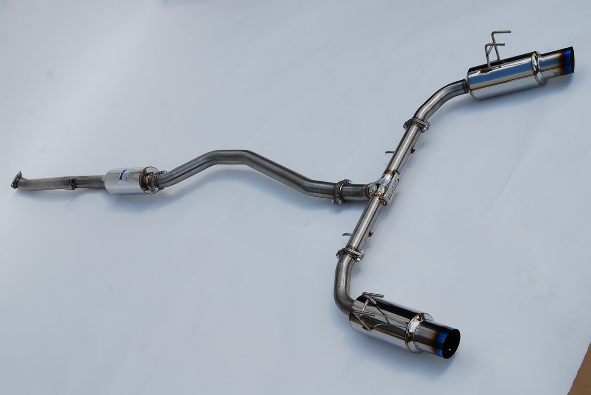 Invidia Group INVIDIA DUAL N1 TITANIUM Tip 2022+ Honda Civic Si FE1 / 2022+ Acura In ...