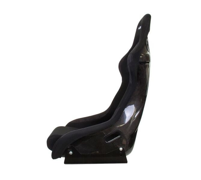 NRG Carbon Fiber Bucket Seat - Black