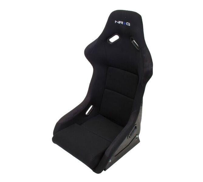 NRG Carbon Fiber Bucket Seat - Black