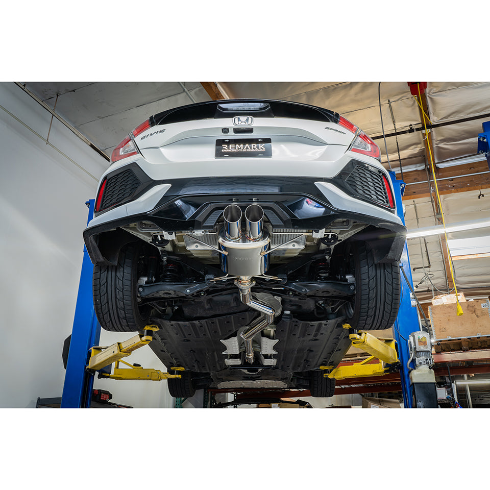 Remark Catback Exhaust 2016-2021 Honda Civic Hatchback Sport