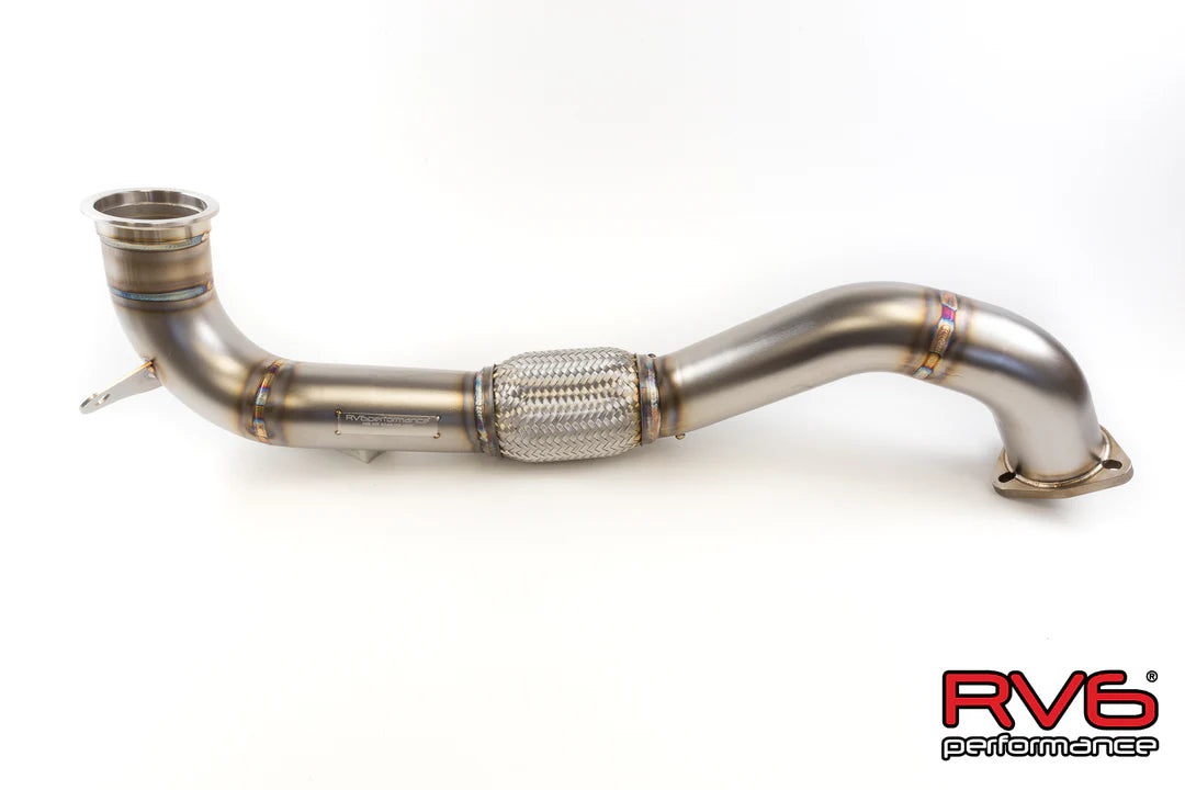 RV6 FRONT PIPE 17-21 CIVIC [1.5T]