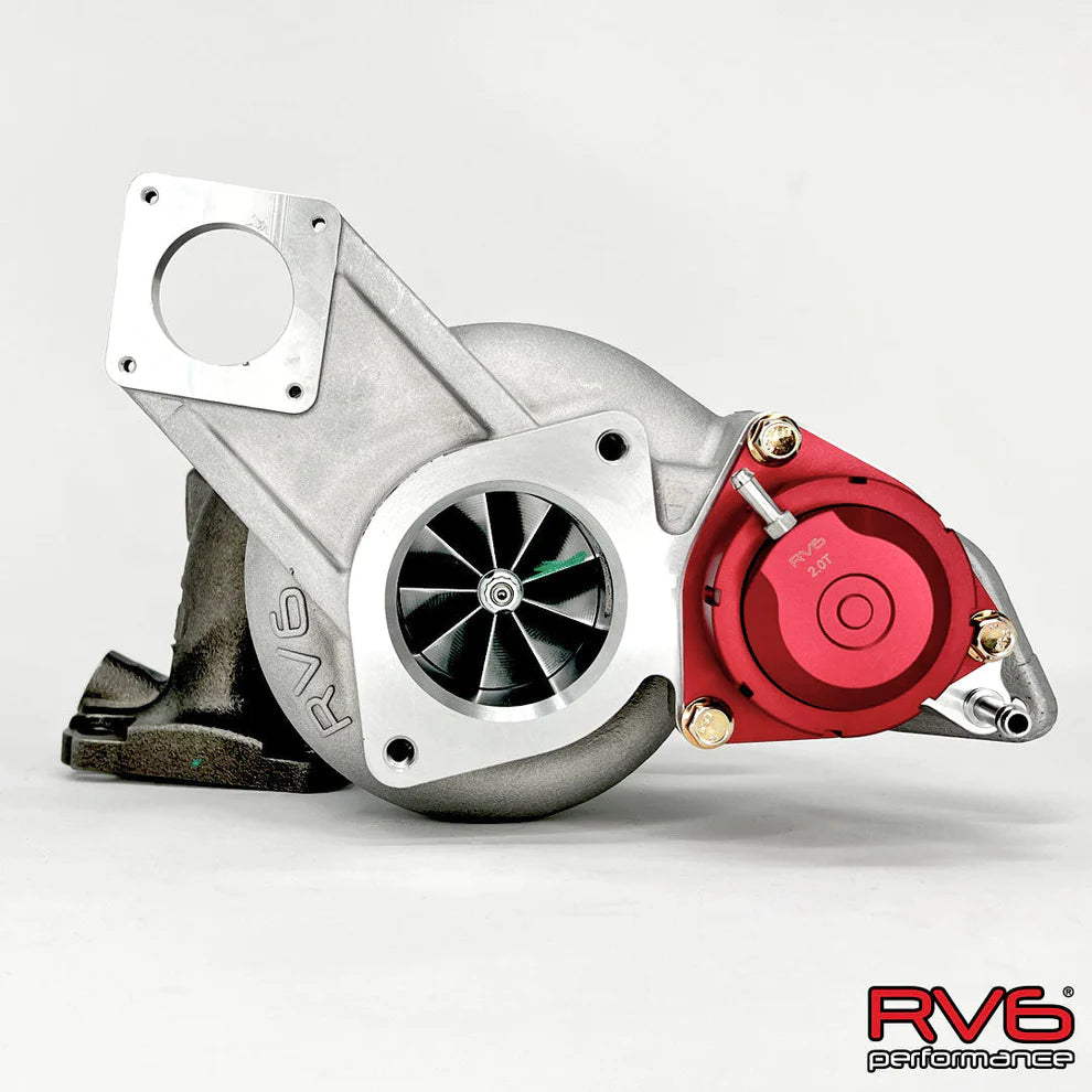 RV6 R660 RED Ball Bearing Turbo for 2.0T With Bypass Valve 2017+ Honda Civic Type-R FK8/FL5 / 2023+ Integra Type S DE5