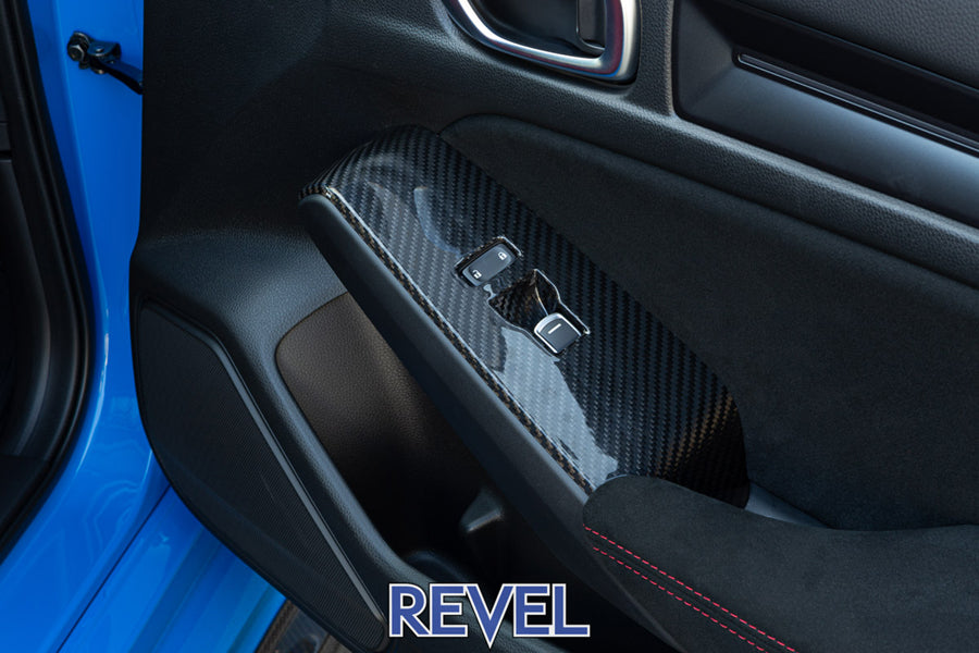 Revel GT Dry Carbon Window Switch Panel 2023+ Honda Civic Type R FL5