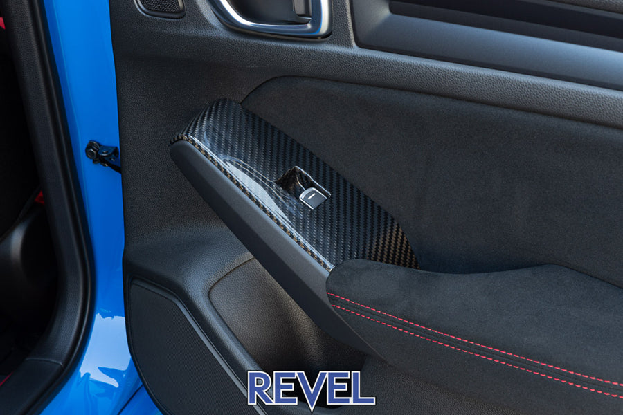 Revel GT Dry Carbon Window Switch Panel 2023+ Honda Civic Type R FL5