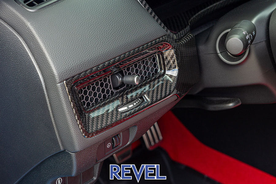 Revel GT Dry Carbon A/C Panel Covers - Honda Civic Type R FL5 2023+
