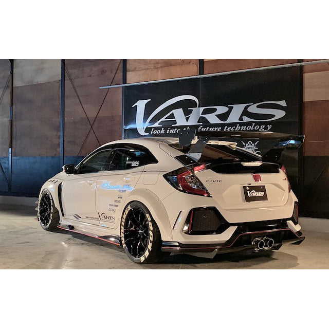Varis Widebody Upgrade Kit without Front Bumper and Side Skirts Honda Civic Type R FK8 17-21