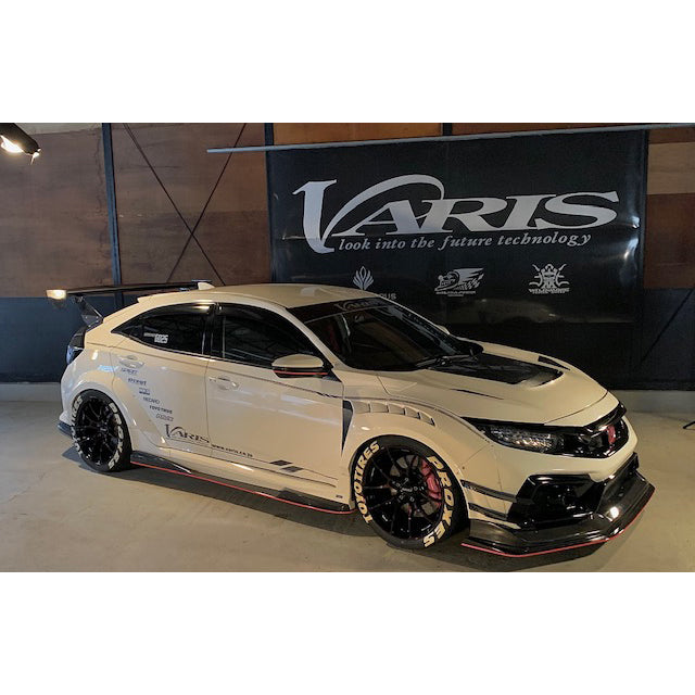 Varis Widebody Upgrade Kit without Front Bumper and Side Skirts Honda Civic Type R FK8 17-21