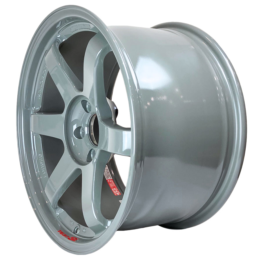 Volk Racing TE37SL Wheel 18x10.0 +40 5x114.3 Glossy Gray (Set of Four)