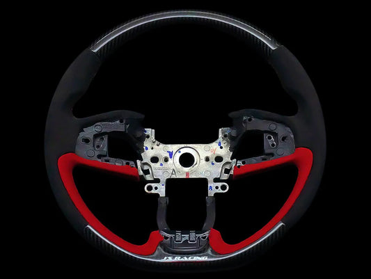 J's Racing Sport Steering Wheel Alcantara  2017-2021 Honda Civic Type R