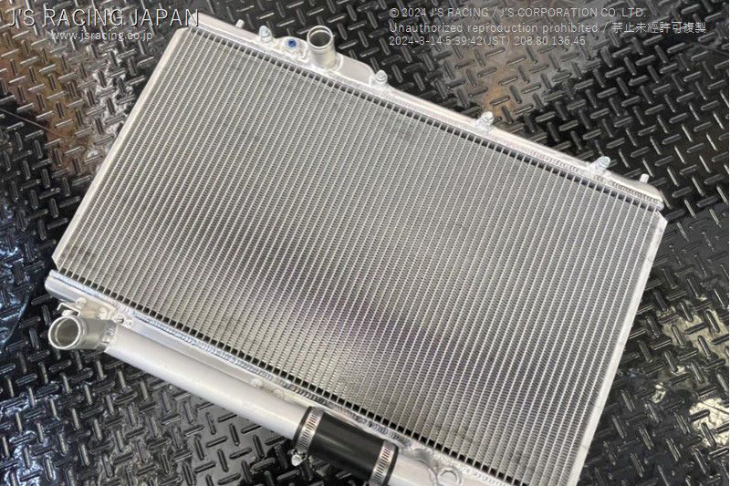 J's Racing's Aluminum Radiator RR 2017-2021 Honda Civic Type R