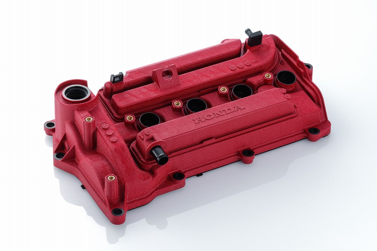 Spoon Head Valve Cover, Red - 2022+ Honda Civic Si FL1,FE1