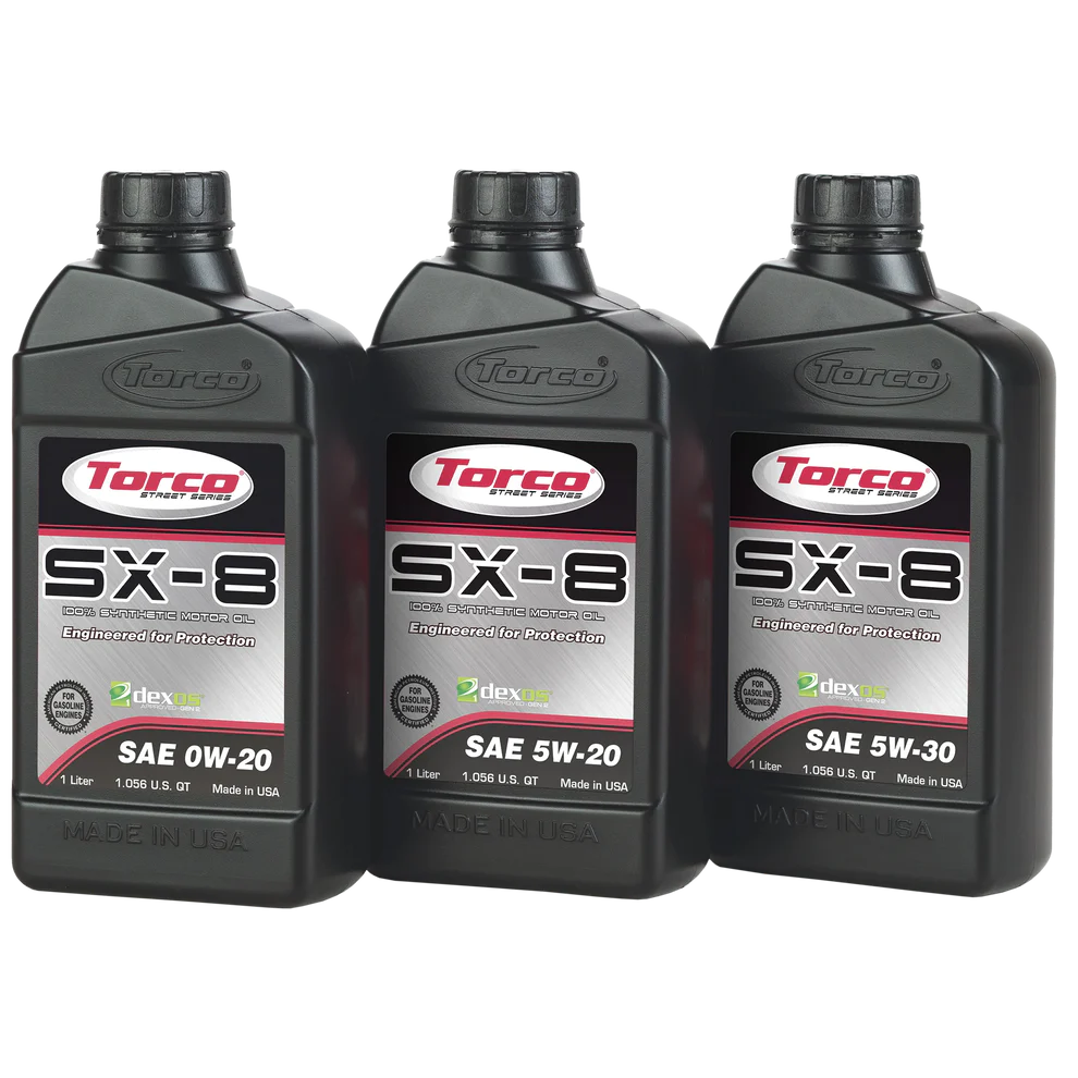 TORCO SX-8 100% SYNTHETIC ENGINE OIL 5W-20