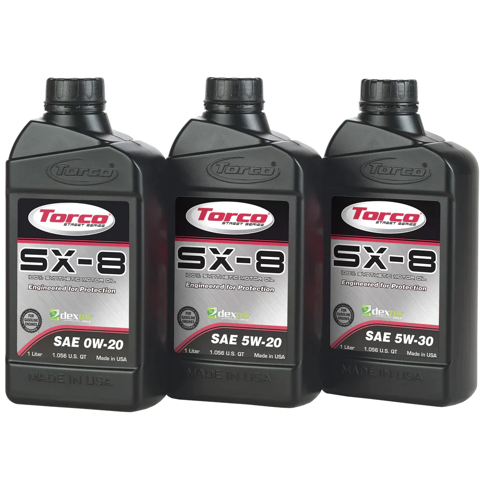 TORCO SX-8 100% SYNTHETIC ENGINE OIL 0W-20