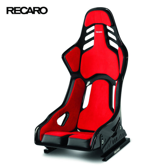 Recaro Podium CFK (CF/Kevlar) FIA/ABE Medium - Alcantara Red/Leather Blk