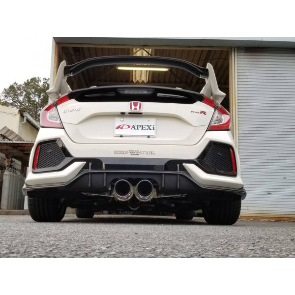 A'PEX-i N1-X Evolution Extreme Catback Exhaust - Honda Civic Type R FK8 17-21