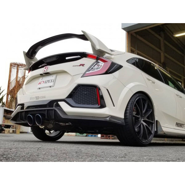 A'PEX-i N1-X Evolution Extreme Catback Exhaust - Honda Civic Type R FK8 17-21