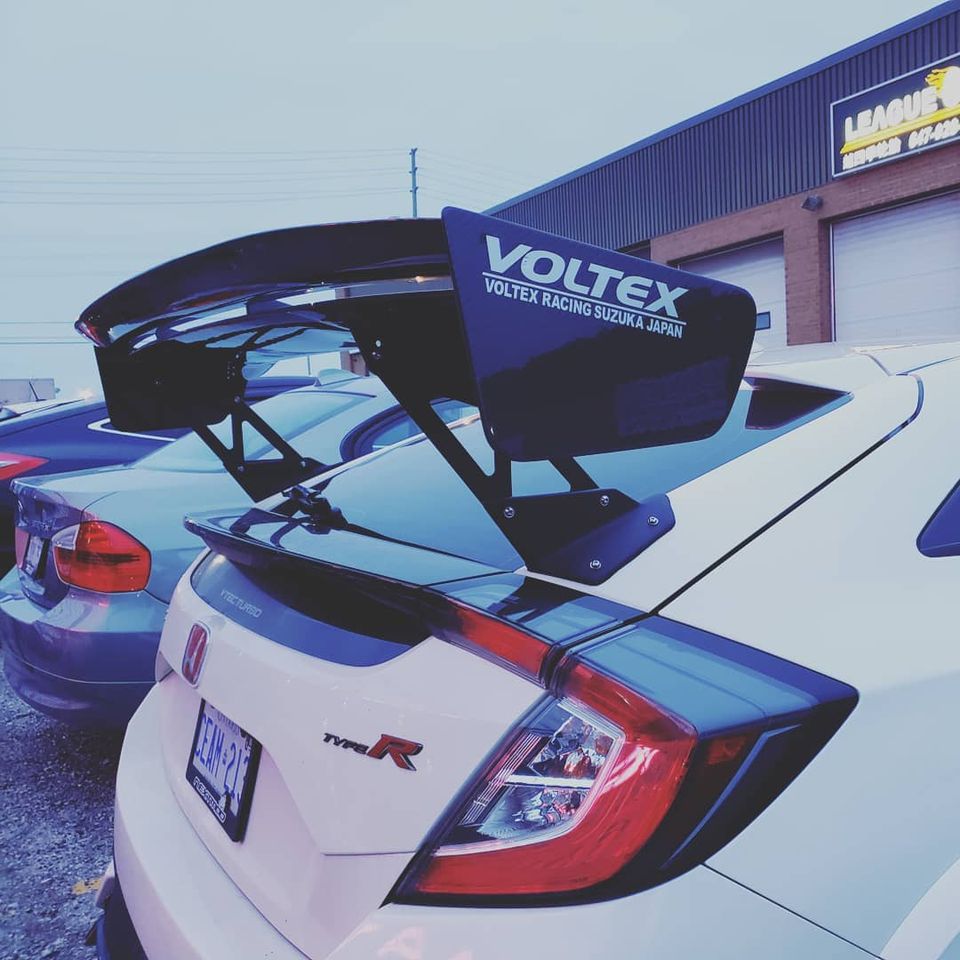 Voltex Type 5 Wing - Honda Civic Type R FK8 17-21