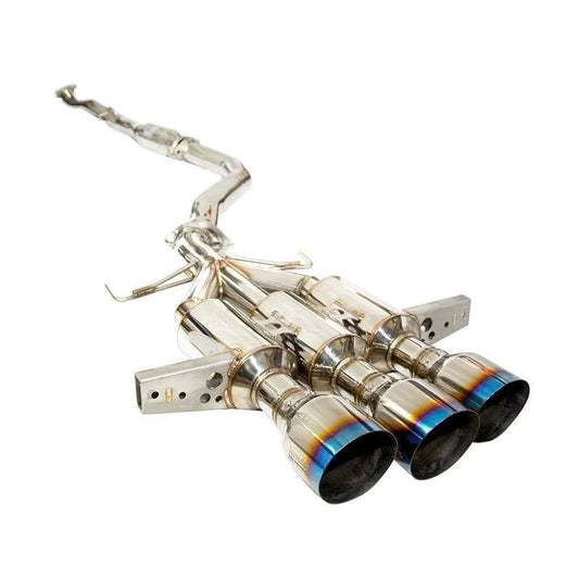 Invidia Gemini/R400 Full 76mm Exhaust w/Front Pipe and Titanium Tips 2017-2021 Honda Civic Type-R